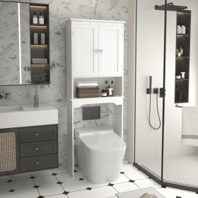 Over The Toilet Storage Cabinet, Bathroom Shelf Over Toilet, Bathroom Storage Cabinet Organizer,Wood Bathroom Space Saver