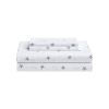 Coastal Beach Starfish White Navy Red 100-Percent Cotton Sheet Set